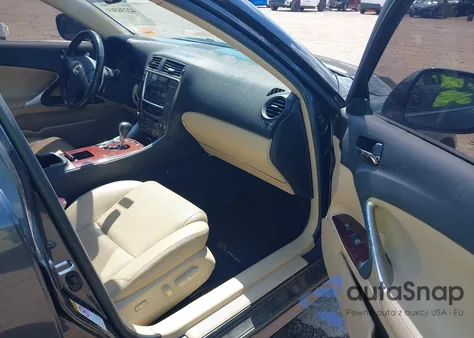 2008 Lexus Is 250 из США, поврежденный, VIN JTHBK262485066233